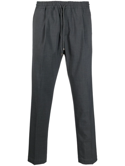 Briglia 1949 Wimbledon Darted Drawstring Trousers In Grau