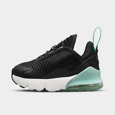 Nike Kids' Toddler Air Max 270 Casual Shoes In Off Noir/black/summit White/mint Foam