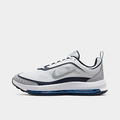 Nike Men's Air Max Ap Casual Shoes In White/wolf Grey/obsidian/university Blue