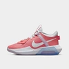 Nike Big Kids' Air Zoom Crossover Basketball Shoes In Pink Salt/white/doll/pure Platinum