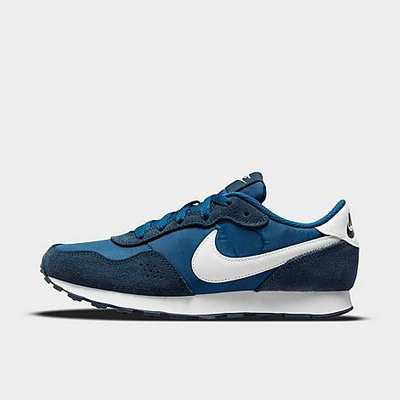 Nike Boys' Big Kids' Md Valiant Casual Shoes In Marina/white/armory Navy