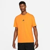 Nike Men's Sportswear Premium Essentials Short-sleeve T-shirt In Kumquat/black