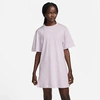 Nike Women's Sportswear Essential T-shirt Dress In Doll/white