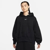 Nike Hoodie In Black/sail