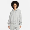 Nike Women's  Sportswear Phoenix Fleece Over-oversized Pullover Hoodie In Dark Grey Heather/sail