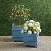 Frontgate Versailles Planter In Moonlight Blue