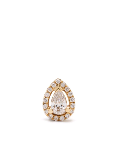 Djula 18kt Yellow Gold Diamond Stud Earring