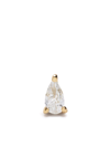 Djula 18kt Yellow Gold Peer Solo Diamond Earring In Gold