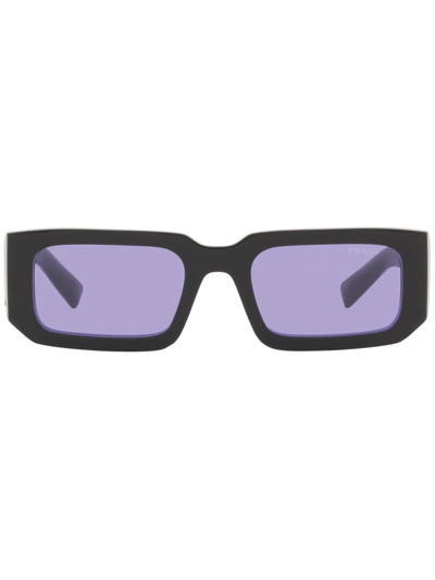 Prada Pr 06ys Rectangle-shape Sunglasses In Violet