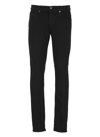 Dondup Black George Cotton Trouser In Black