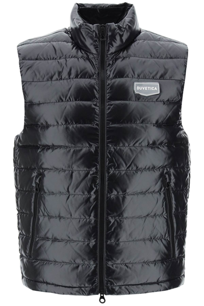 Duvetica Filucca Padded Down Gilet In Black
