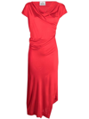 VIVIENNE WESTWOOD WOMEN'S  RED OTHER MATERIALS DRESS