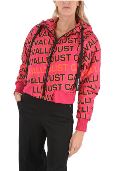 Just Cavalli Women's  Pink Other Materials Outerwear Jacket