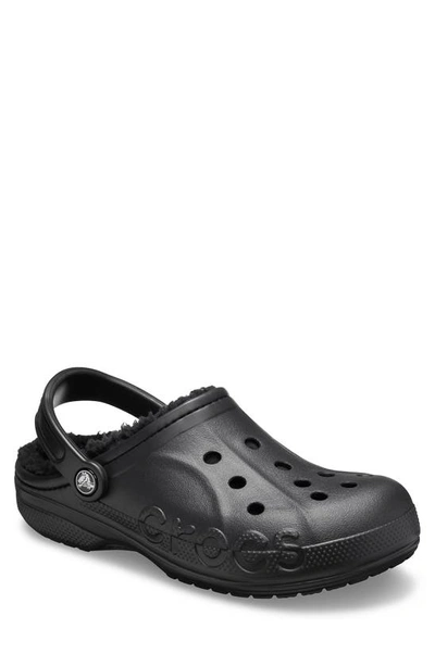 Crocs Baya Clog In Black/black