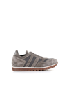 Alberto Fasciani Low-top Leather Sneakers In Grey
