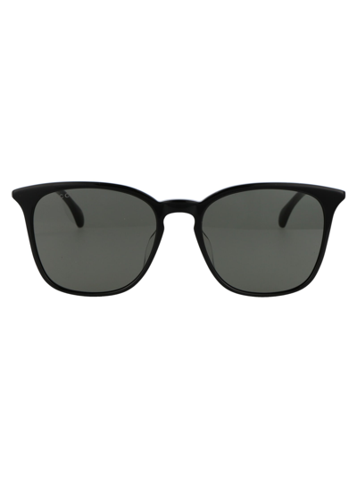 Gucci Grey Square Mens Sunglasses Gg0547sk 001 55 In Black / Grey