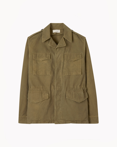 Nili Lotan Charlie Jacket In Uniform Green