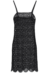 ROTATE BIRGER CHRISTENSEN ROTATE 'SILKE' CROCHET BEACH DRESS