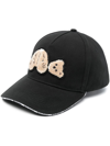Palm Angels Black Bear Cap In 黑色
