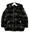 Michael Kors High-shine Padded Jacket In Black