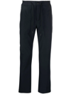 Pt Torino Drawstring-waist Tapered Trousers In Blue