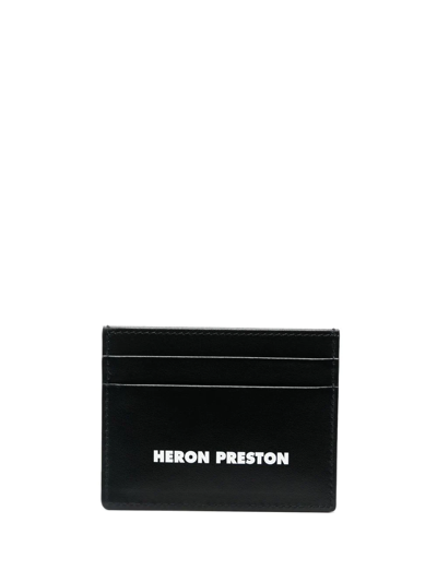Heron Preston Tape Detail Cardholder In 黑色