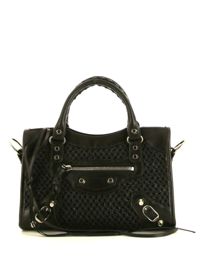 Pre-owned Balenciaga 2010 Mini Classic City Handbag In 黑色