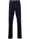 Zadig & Voltaire Steeve Cotton Stretch Velvet Corduroy Slim Fit Pants In 蓝色