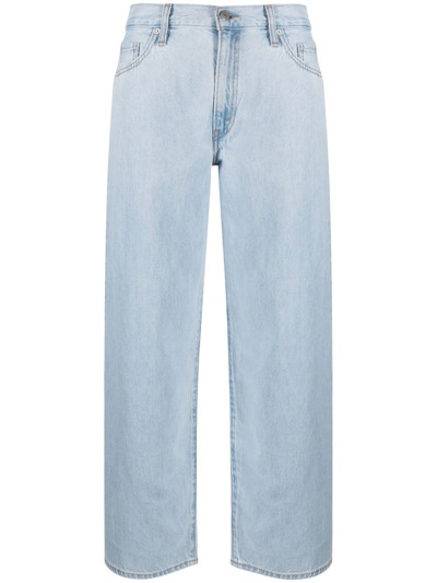 Levi's Straight-leg Cut Jeans In 蓝色