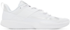 Nike White Vapor Lite Sneakers In White/metallic Silve