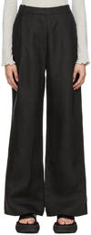 CO BLACK PLEATED TROUSERS