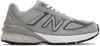 New Balance Grey Made In Us 990 V5 Sneakers In Grey