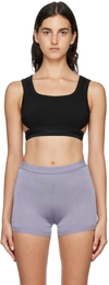 Alyx Black Cut-out Tank Top In Blk0001 Black