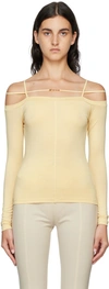 Jacquemus Le T-shirt Sierra In 150 Beige