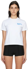 Jacquemus White Le Papier 'le T-shirt Camarge' T-shirt