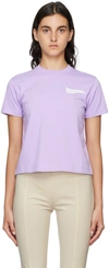 JACQUEMUS PURPLE LE PAPIER 'LE T-SHIRT CAMARGUE' T-SHIRT