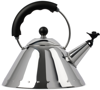 Alessi 9093 Bird Kettle In Stainless Steel/blac