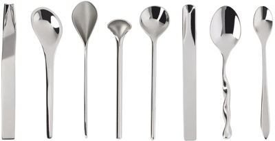 Alessi 'il Caffè/tè ' Coffee Spoon Set In Stainless Steel