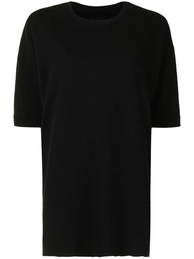 Thom Krom Oversized Cotton T-shirt In Black