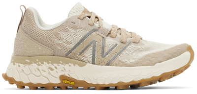 New Balance Beige Fresh Foam X Hierro Sneakers In Brown/beige