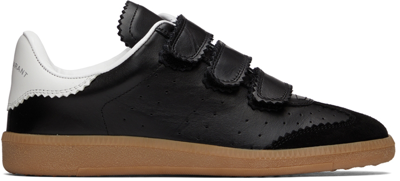 Isabel Marant Beth Grip Strap Sneakers In Black