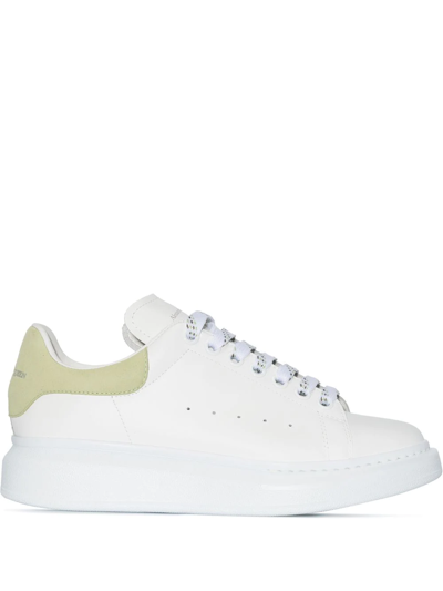 Alexander Mcqueen Oversized Low-top Sneakers In Green