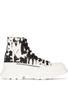 Alexander Mcqueen Tread Slick Sneakers In White