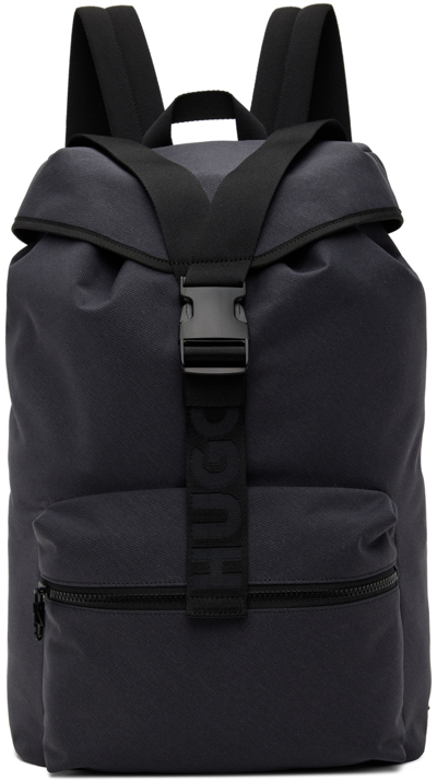 Hugo Black Jayden Backpack In 001 Black