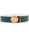 Versace Medusa Biggie Belt, Male, Green, 120