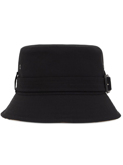 BURBERRY COTTON BELTED BUCKET HAT