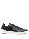 POLO RALPH LAUREN EMBROIDERED-PONY LOW-TOP SNEAKERS