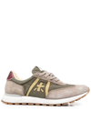 Premiata Johnlow Panelled Low-top Sneakers In Neutrals