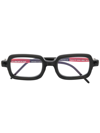 Kuboraum Square-frame Glasses In Schwarz