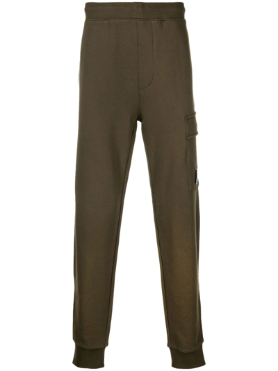 C.p. Company Straight-leg Track Pants In 683 Ivy Green